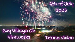 Happy 4th of July 2024  Drone footage over Bay Village Ohio [upl. by Mahda]