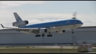 KLM MD11 and more from April 2011 at YVR [upl. by Mail685]