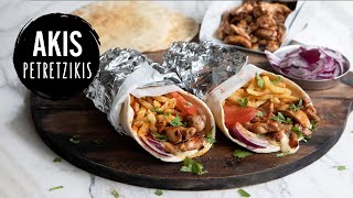 Chicken Gyros  Akis Petretzikis [upl. by Yelsnit]