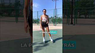 Aprender a BAILAR EN PATINES shorts rollerdance [upl. by Noyar]