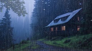 Perfect Rain Sounds For Sleeping And Relaxing  Rain And Thunder Sounds For Deep Sleep STUDY ASMR [upl. by Dohsar820]