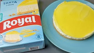 تجربت مستحضر شيز كيك بنكهة الليمون رويال Royal Cheese cake Citron Lemon [upl. by Ylrehc631]