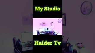 Haider Tv Studio Tour haidertv waqashaider earnmoneyonline [upl. by Emaj154]