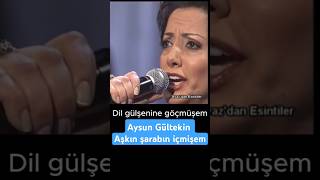 Aysun Gültekin  Aşkın şerabın içmişem [upl. by Pegma36]