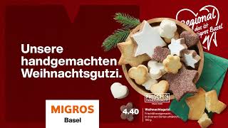 Ausgestochen gut unsere handgemachten Weihnachtsgutzi dasistmigrosbasel [upl. by Etta]