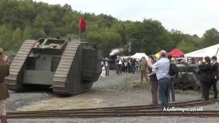 Apedale Valley Light Railway Tracks to the Trenches Event [upl. by Teuton]