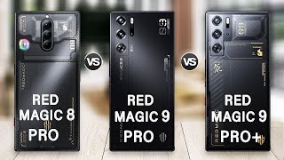 Red Magic 8 Pro Vs Red Magic 9 Pro Vs Red Magic 9 Pro Plus Review [upl. by Nednarb51]