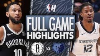 Memphis Grizzlies vs Brooklyn Nets 🔥 Full Game Highlights 🎥 Oct 30 2024 🏀  Epic Showdown 💥 [upl. by Airyt]