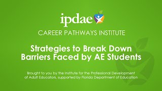 Strategies to Break Down Barriers Faced by AE Students [upl. by Fantasia]