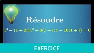 équation de degré 3 • nombre complexe solution imaginaire pure • factorisation par za MPSI PCSI ECS [upl. by Meridith115]