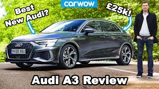 Audi A3 review  better than a Golf 1 Series or AClass [upl. by Eiddal]