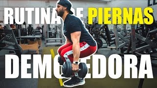 RUTINA DE PIERNAS DEMOLEDORA  Gymtopz [upl. by Aubyn67]