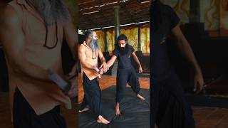 WRIST TAKEDOWN Knife Attacker  Indian Martialarts Guru  Agasthyam Kalaripayattu [upl. by Namhcan589]