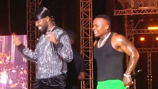 Eddy Kenzo Harmonize Perform Live On One Stage At The Eddy Kenzo Festival In Kololo Air Strip [upl. by Eibbob]