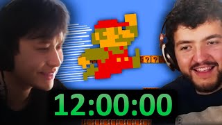 I Had 12 Hours to Beat Simply in This Mario Speedrun [upl. by Inaoj319]