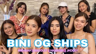 BINI KILIG MOMENTS ALL SHIPS  TIKTOK EDITS COMPILATION [upl. by Domenico]