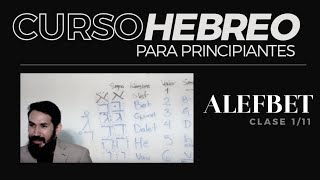 CURSO HEBREO para principiantes 111 clase Alefbet [upl. by Slyke]