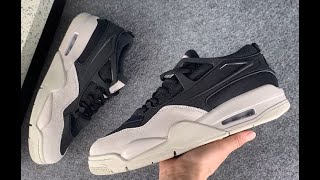 JORDAN 4 RM BLACK LIGHT BONE FQ7939001 [upl. by Nicolis462]