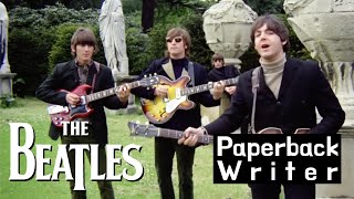 The Beatles Paperback Writer 1980s Mix 2024 Now and Then [upl. by Lubin]