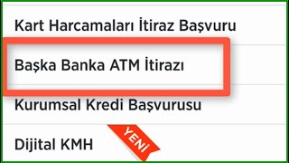 ATM Paramı Yuttu  ATM Para Vermedi Hesaptan Düştü Sorunu Çözümü  Ziraat Mobil Para İade Başvurusu [upl. by Zilber]