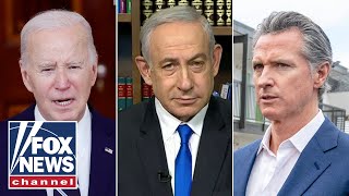 Netanyahu fires back at Biden Newsom [upl. by Dietsche]