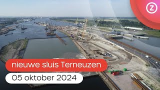 Nieuwe Sluis Terneuzen 05 oktober 2024 [upl. by Akihdar]