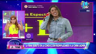 Yahaira Plasencia debutó como conductora pero ¿recibió ayuda para que sepa qué decir [upl. by Eunice988]