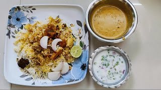 chicken biryani recipe full video in Telugu 😋😋 [upl. by Wattenberg]