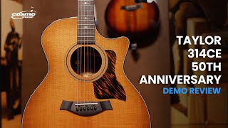 Taylor 50th Anniversary 314ce LTD Guitar Demo Review [upl. by Aerona]