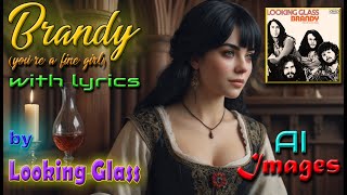 Brandy youre a fine girl by Looking Glass with lyrics and AI generated Images [upl. by Jaymee]