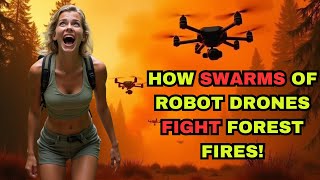 You Wont Believe How Swarms of Robot Drones Are Fighting Wildfires [upl. by Einhorn]