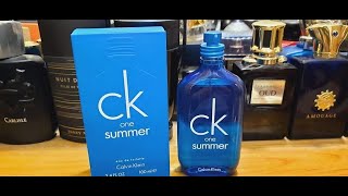 CK One Summer 2018 Fragrance Review [upl. by Seravat]