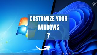 Customize Your Windows 7 Looks Like Windows 10 [upl. by Lavern]