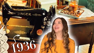 It Happened again I Bought Another Antique Singer Sewing Machine  Unboxing 99k in Cabinet [upl. by Santoro]