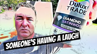 Dulux Trade Diamond Satinwood  Review [upl. by Prussian337]