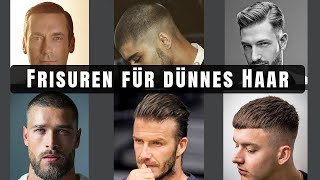 5 Trend Frisuren für dünnes Haar bei Männern 2023 [upl. by Trillbee]