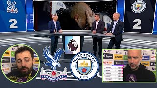 Crystal Palace vs Man City 22 Post Match Analysis  Pep Guardiola and Bernardo Silva Reactions [upl. by Letniuq]