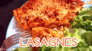 LASAGNES FACILES rapides et légères   Little Béné [upl. by Nellaf196]