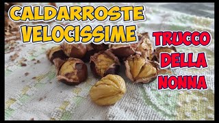 Castagne Arrosto nella Friggitrice e il Trucco Nonna [upl. by Rothwell]