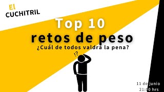 Top 10 retos para bajar de peso [upl. by Herodias791]