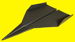 HOW to make a paper airplane that flies far  origami plane rocket ANTEK [upl. by Middendorf75]