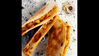 The Best Indian Style Tacos Recipe Vegetarian  Taco Mexicans [upl. by Carli]