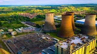 Rugeley Power Station Drone Footage  2019 [upl. by Redman]