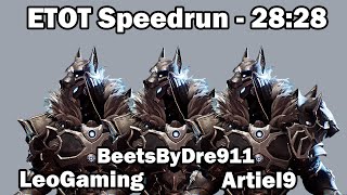 Godfall  ETOT CoOp Speedrun  2828  Triple Hinterclaw Doom Tag build  feat LeoGaming amp Artiel9 [upl. by Ydarb]