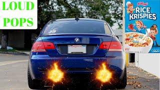 Loud 335i Gunshot Exhaust With Reactions [upl. by Pressman]