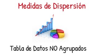 8 Medidas de Dispersión  Ejemplo detallado de Tabla de Datos No Agrupados [upl. by Rube]