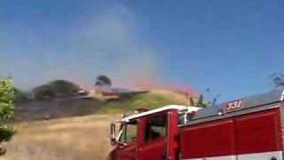 Grass Fire  Danville Ca [upl. by Goodrow530]