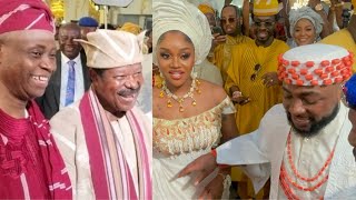 LIVE KING SUNNY ADE PERFORMING LIVE AT DAVIDO WEDDNG [upl. by Acsecnarf]