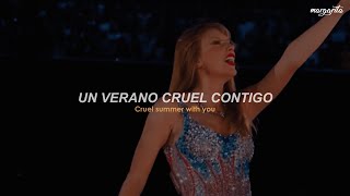 Cruel Summer  Taylor Swift Español  Lyrics [upl. by Antony750]