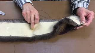 How to sew a fur headband [upl. by Towill339]